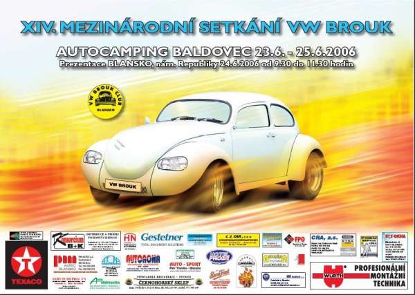 MEZINÁRODNÍ SETKÁNÍ VW BROUK Blansko 