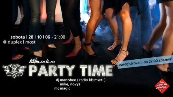 LÍBÍMSETI PARTY TIME  V MOSTĚ 