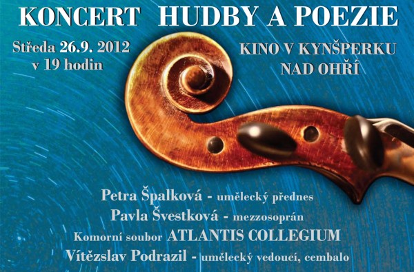 Koncert hudby a poezie Kynšperk nad Ohří