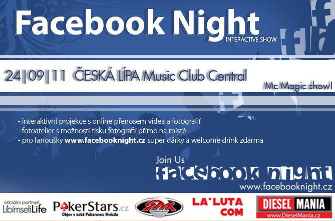 Facebooknight.cz ČESKÁ LÍPA