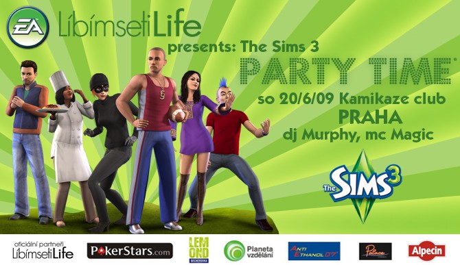 LíbímsetiLife presents The Sims 3 PRAHA 