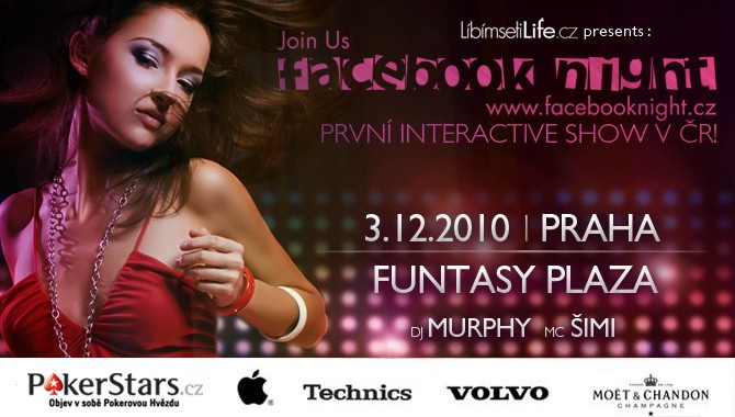 Facebook Night Interactive Show! PRAHA