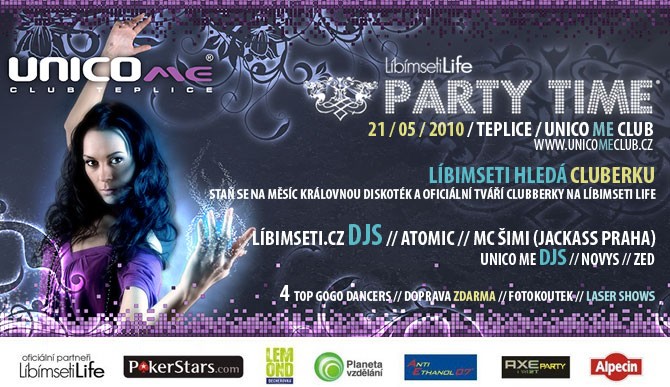 LíbímsetiLife hledá CLUBBERKU TEPLICE