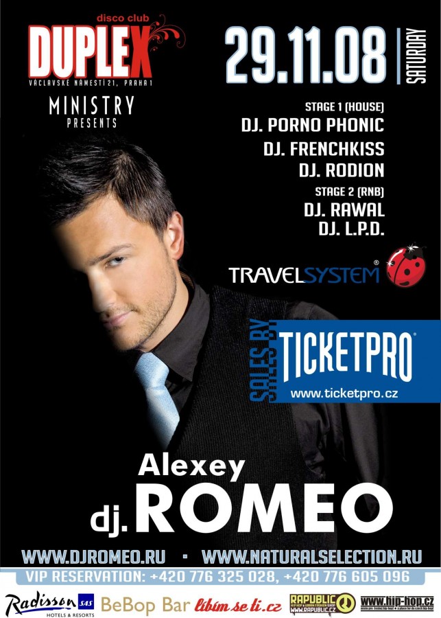 Dj Alexey Romeo PRAHA