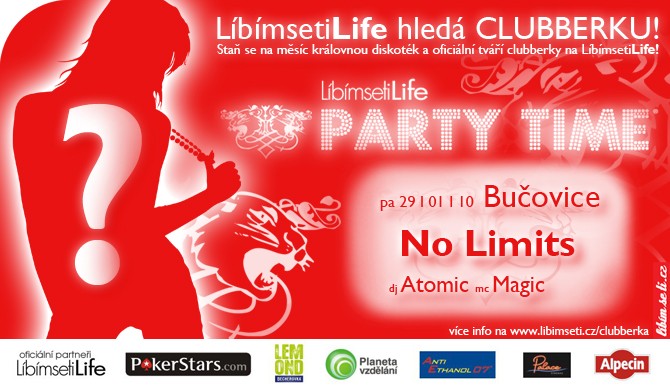 LíbímsetiLife hledá CLUBBERKU BUČOVICE