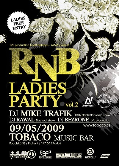 RNB ladies party Praha