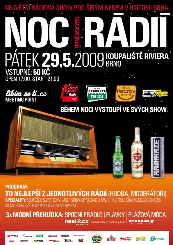Noc brněnských rádií BRNO