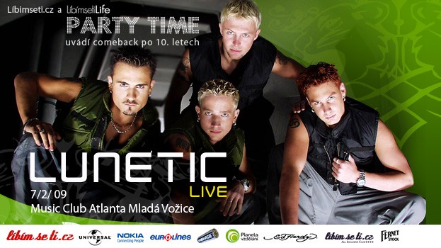 LUNETIC COMEBACK! TÁBOR - MLADÁ VOŽICE