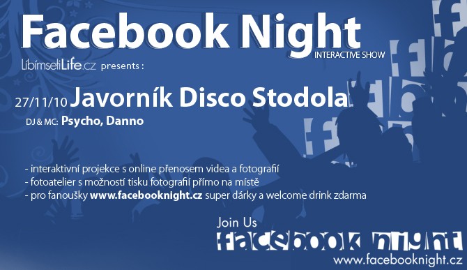 Facebook Night Interactive Show! JAVORNÍK
