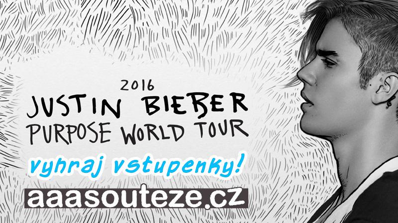 JUSTIN BIEBER PURPOSE WORLD TOUR PRAHA Praha