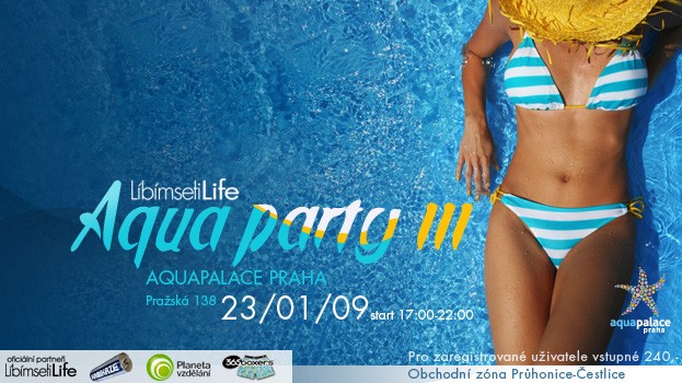 PRAHA  Líbímseti aqua party III. PRAHA