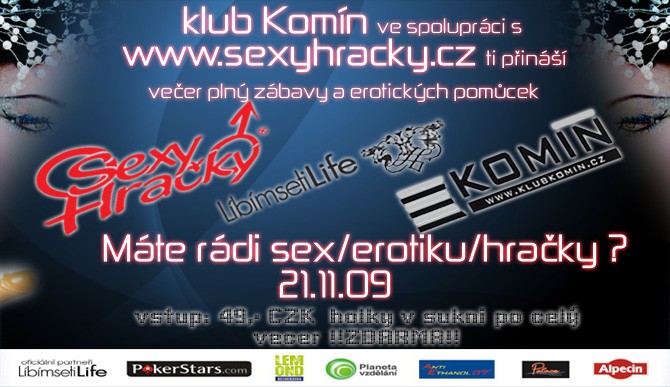 SEXY HRAČKY V KOMÍNĚ TEPLICE