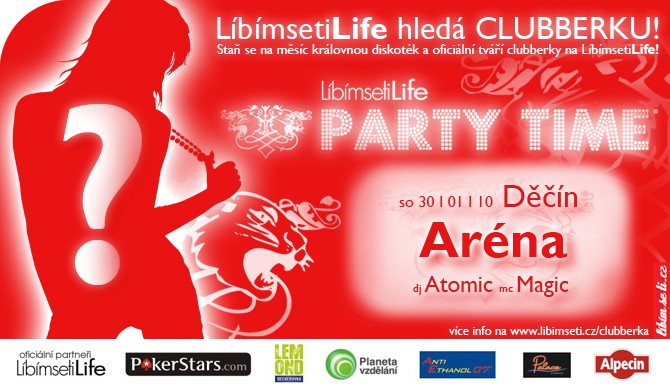 LíbímsetiLife hledá CLUBBERKU DĚČÍN