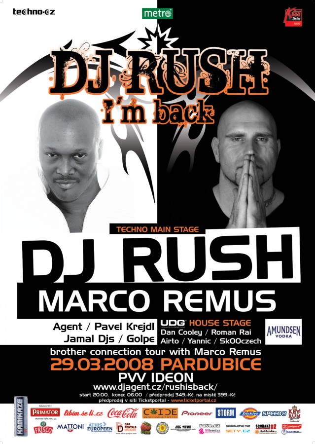 DJ RUSH - I´M BACK! Pardubice
