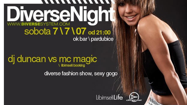 PARDUBICE LíbímsetiLife Diverse Night PARDUBICE